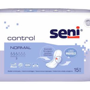 SENI Control Inkontinenzeinlage normal – Karton 12 × 15 Stück (180 Stück)