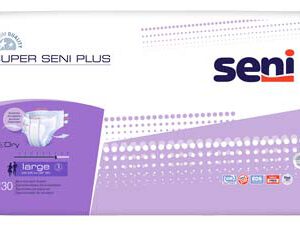 SENI Super Plus Inkontinenzslip L – Karton 3 × 30 Stück (90 Stück)