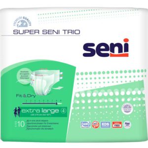 SENI Super Trio Inkontinenzslip XL – Karton 6 × 10 Stück (60 Stück)