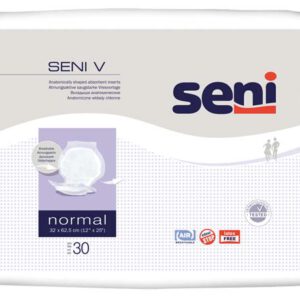SENI V Inkontinenzvorlage normal – Karton 4 × 30 Stück (120 Stück)