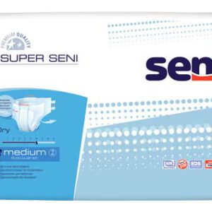 SENI Super Inkontinenzslip M – Karton 4 × 30 Stück (120 Stück)