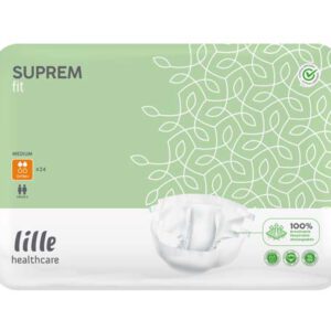 Lille SUPREM Fit Windelhosen extra plus M – Karton 4 × 24 Stück (96 Stück)