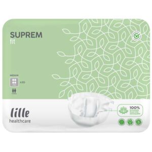 Lille SUPREM Fit Windelhosen maxi M – Karton 4 × 20 Stück (80 Stück)