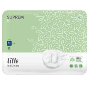 Lille SUPREM Fit Windelhosen regular plus L – Karton 4 × 26 Stück (104 Stück)