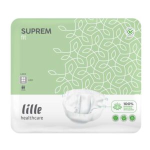 Lille SUPREM Fit Windelhosen maxi L – Karton 4 × 20 Stück (80 Stück)