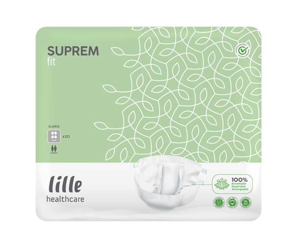Lille SUPREM Fit Windelhosen maxi XL – Karton 3 × 20 Stück (60 Stück)