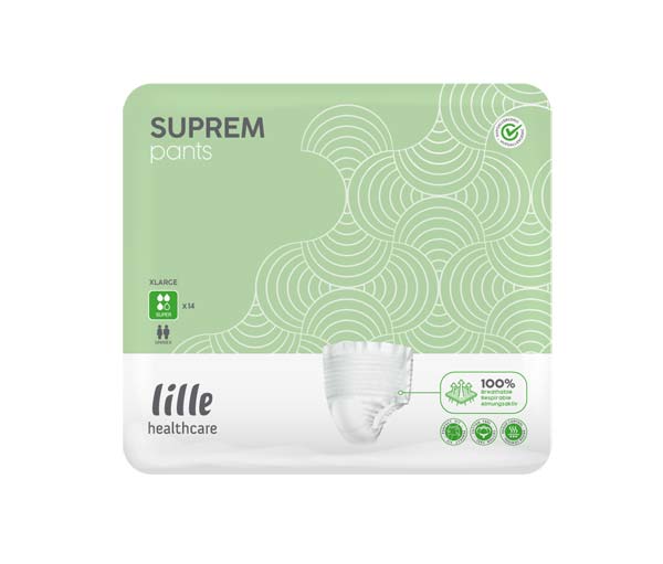 Lille SUPREM Pants super XL – Karton 8 × 14 Stück (112 Stück)