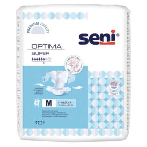 SENI Optima Trio Inkontinenzvorlage m.Hüftbund M – Karton 6 × 10 Stück (60 Stück)