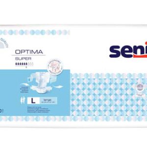 SENI Optima Super Inkontinenzvorlage m.Hüftbund L – Karton 4 × 30 Stück (120 Stück)