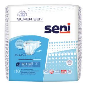 SENI Super Inkontinenzslip S – Karton 8 × 10 Stück (80 Stück)