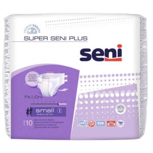 SENI Super Plus Inkontinenzslip S – Karton 8 × 10 Stück (80 Stück)