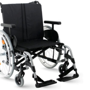Sunrise Medical Rollstuhl Breezy Rubix 2 XL, TrBr, Steckachse, brillantsilber