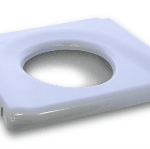 Vermeiren Kunststoff-Sitzbrille für Toilettenstuhl 139B und 139E grau