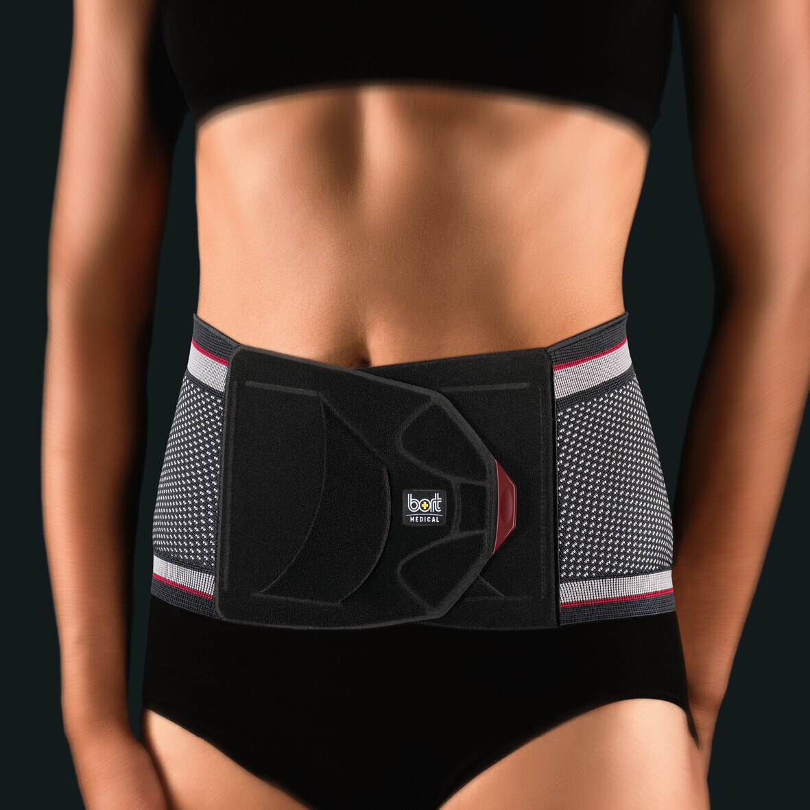 BORT select Lady Rückenbandage mit Pelotte – Bild 3