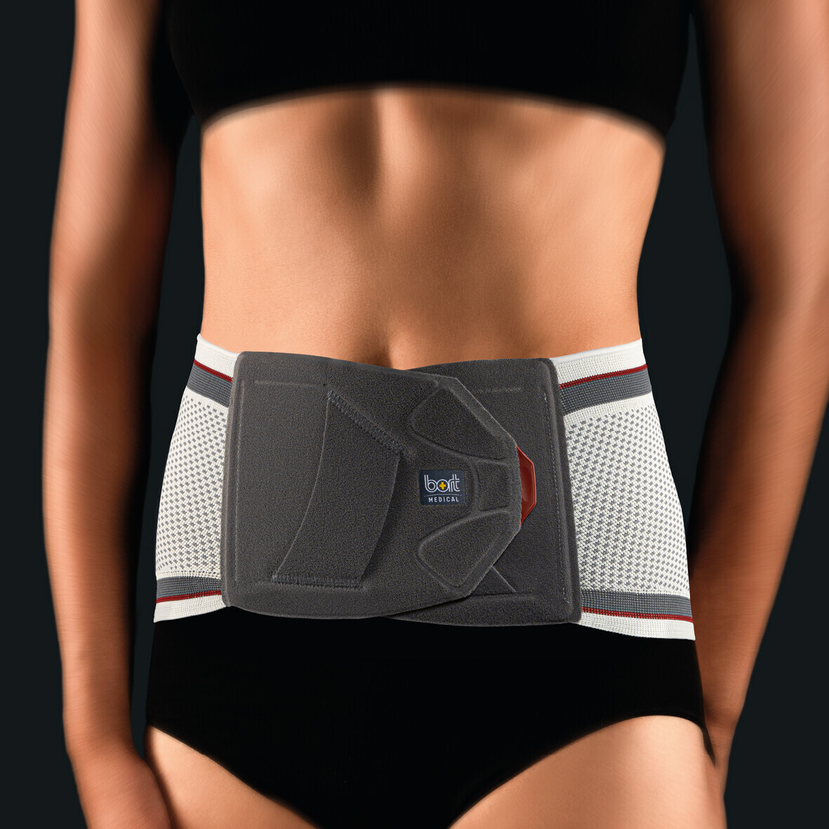 BORT select Lady Rückenbandage mit Pelotte – Bild 2