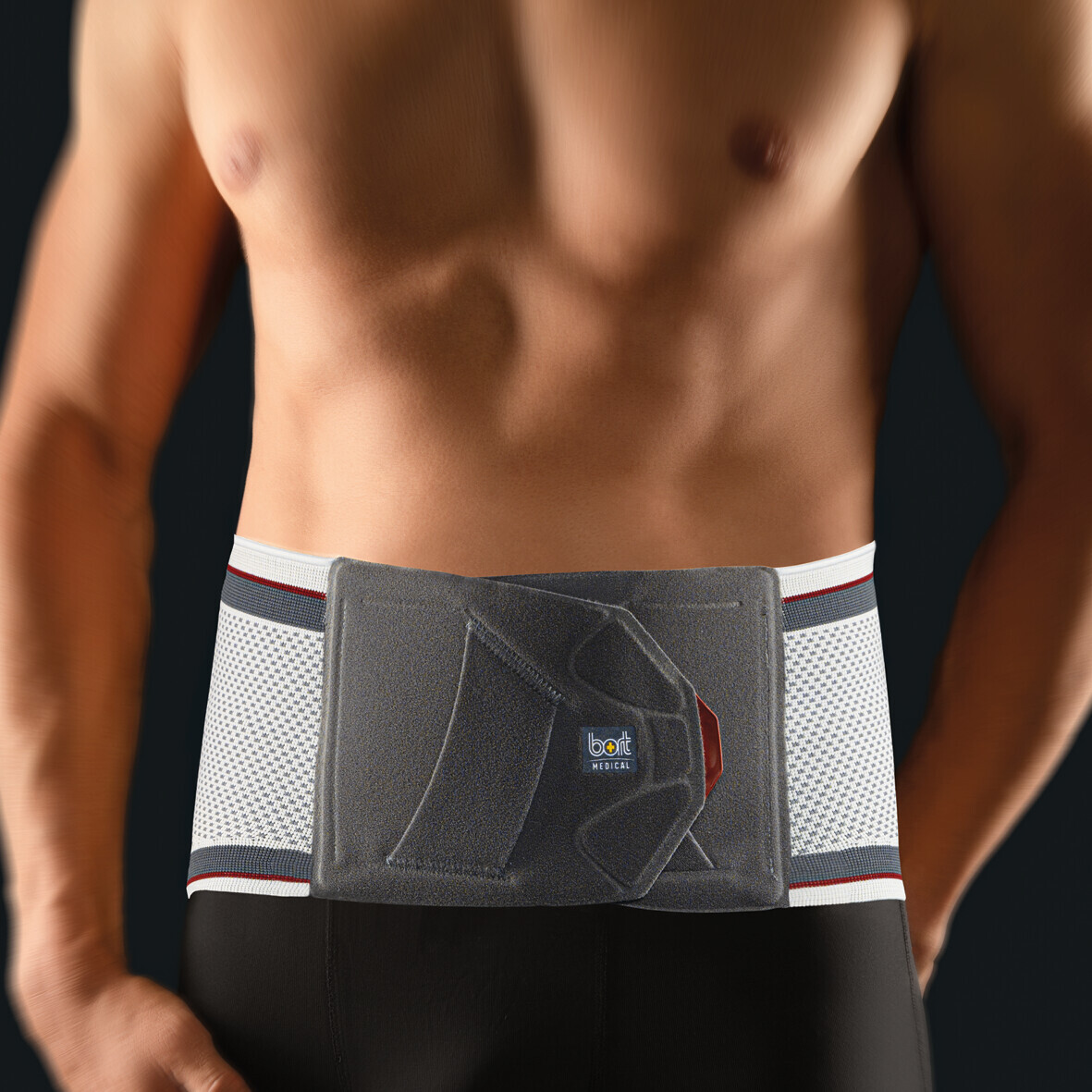 BORT select Rückenbandage mit Pelotte – Bild 2