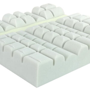 SHP Softline Sitzkissen CUBE VISCO mit Inkontinenzbezug, blau