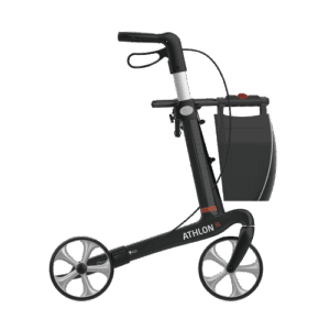 Rehasense Rollator ATHLON SL Carbon Standard mit Stockhalter und Tasche
