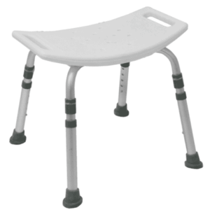 Drive Medical Duschstuhl DURO KD mit Haltegriffen im Sitz, weiß