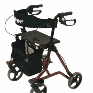 Drive Medical Rollator TORRO mit Stockhalter und Netzkorb