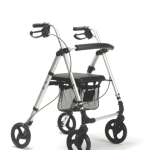 Vermeiren Leichtgewicht-Rollator Eco-Plus mit Korb, Stockhalter