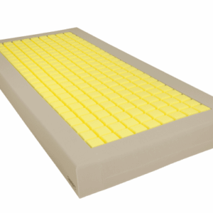 AKS aks-Microplot plus Anti-Dekubitus Matratze mit PRODERM Spannbezug 90x200x16 cm gerollt