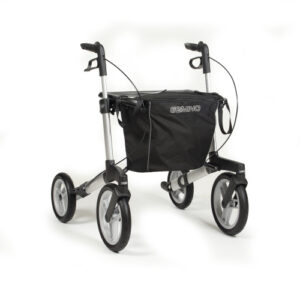 Sunrise Medical Rollator Gemino 60, Outdoorrollator, silbergrau