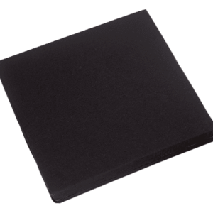 ADL Sitzkissen Standard mit Stuhlbändern RG35, schwarz