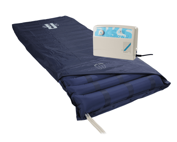 AKS Wechseldrucksystem aks-saniflow II Anti-Dekubitus-Aggregat mit Großzellenmatratze