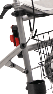 Drive Medical Stockhalter komplett für Rollator Cristallo/Migo