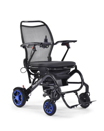 Sunrise Medical E-Rollstuhl Q 50 R, carbon, SB 44, 6 km/h, inkl. Batterien (10 Ah), Ladegerät und Beleuchtung schwarz