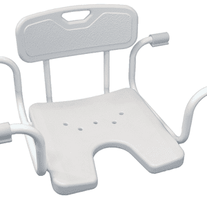 Drive Medical Badewannensitz Bob mit Rückenlehne, weiß