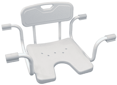 Drive Medical Badewannensitz Bob mit Rückenlehne, weiß