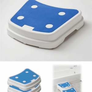Drive Medical Badewannentritt SKY 50 x 40 x 10cm, weiß/blau
