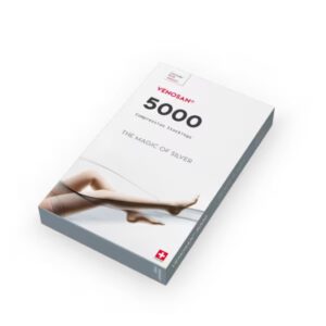VENOSAN 5000 Silver Wadenstrümpfe mit Haftband (ADH), KKL 1